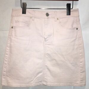 Loft Outlet Cream Skirt | Size 0